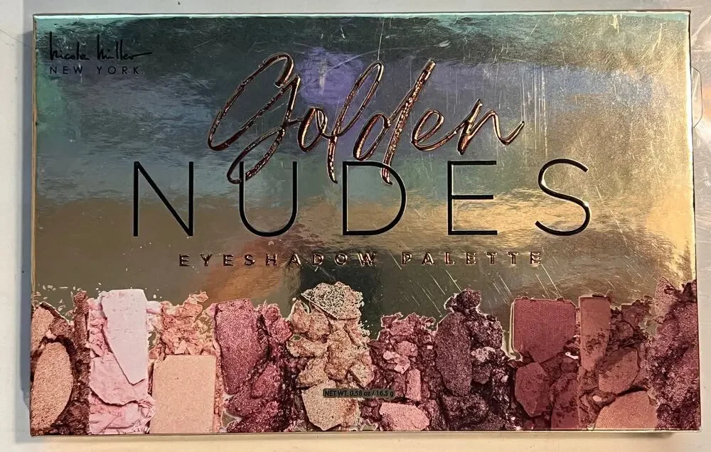 NWOT Nicole Miller New York Golden Nudes Eyeshadow Palette